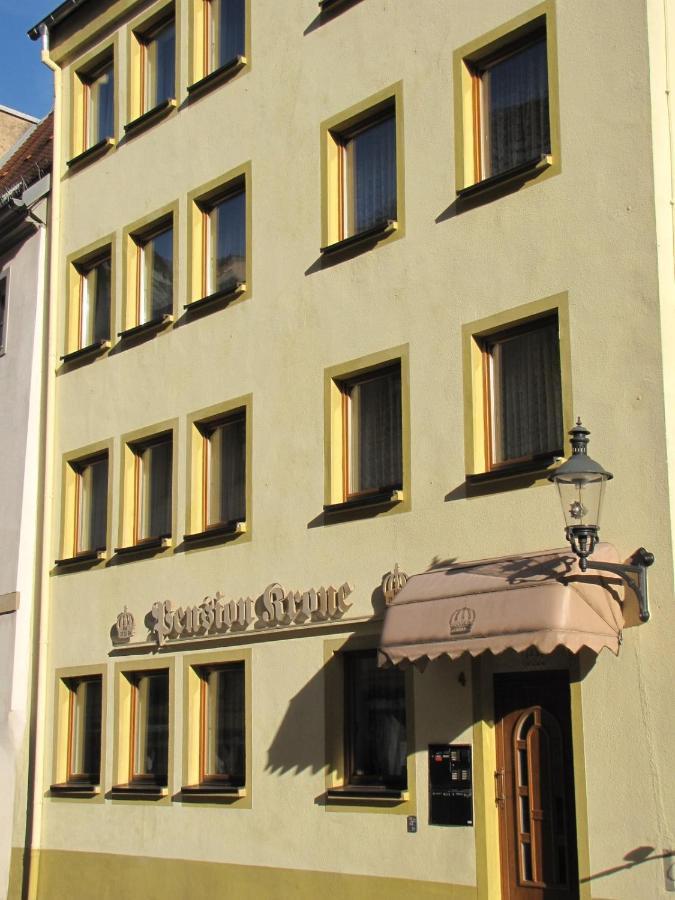 Pension Krone Freiberg Exterior foto