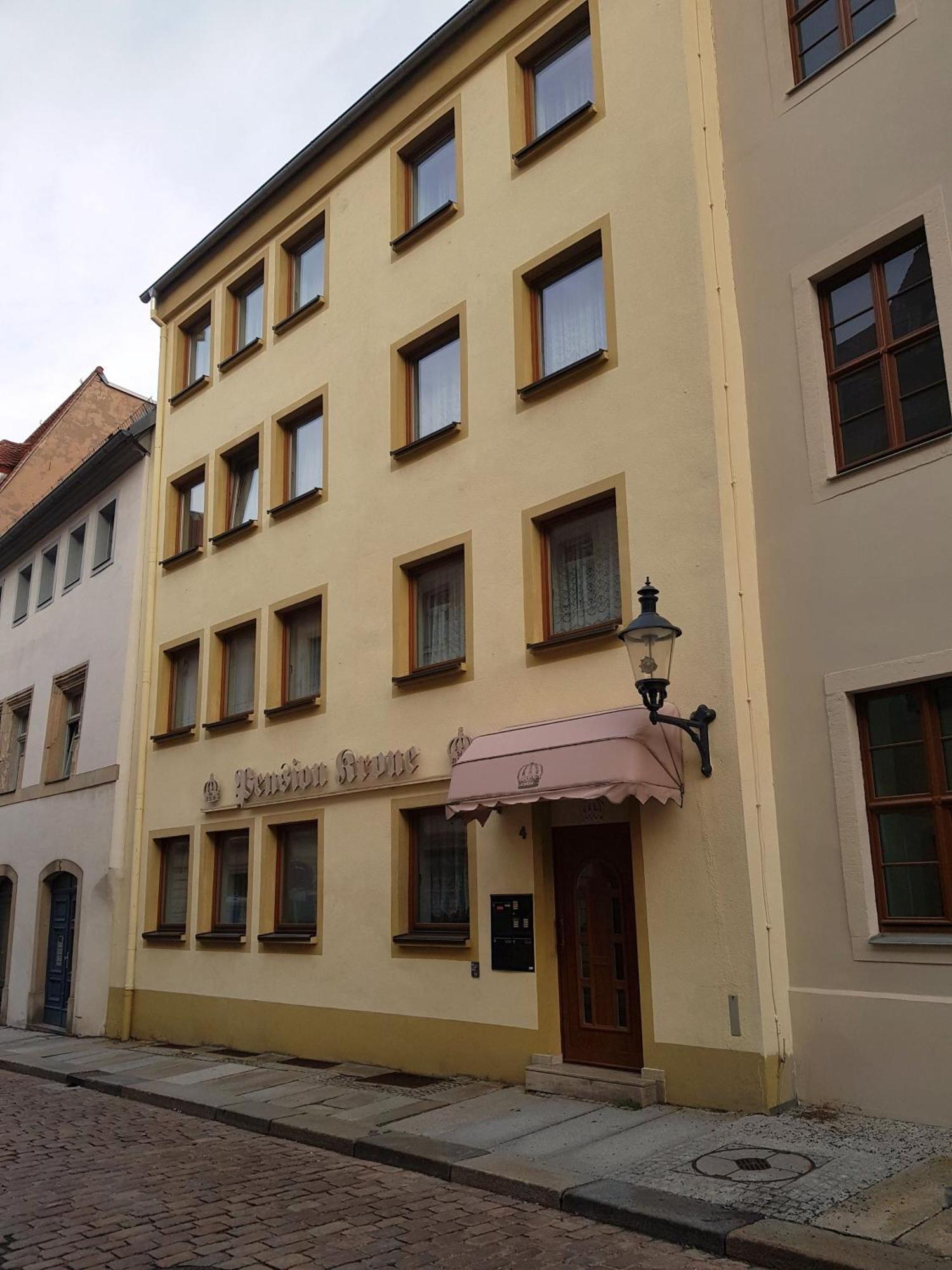 Pension Krone Freiberg Exterior foto
